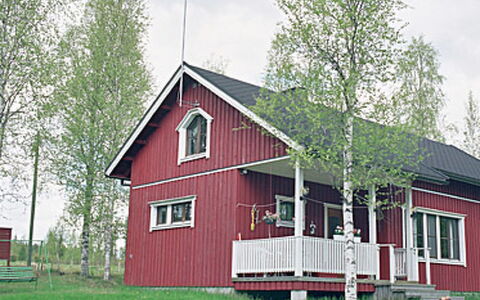 Mustikkainen: Domicile, Chalet, Toit, Biens, Ombre, Ferme, Pelouse, Aménagement Paysager, Jardin, Cour