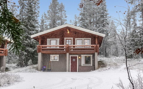 Oloskammi 5: Bois, Neige, L'Hiver, Chalet, Gelé, Domicile, Cabane En Rondins, Mélèze, Siding