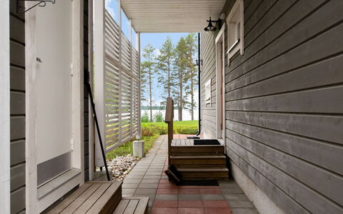 Paltamon Golfhovi a (Sis. 2 Golf Pelioikeutta): Bois, Neige, L'Hiver, Chalet, Gelé, Domicile, Cabane En Rondins, Mélèze, Siding