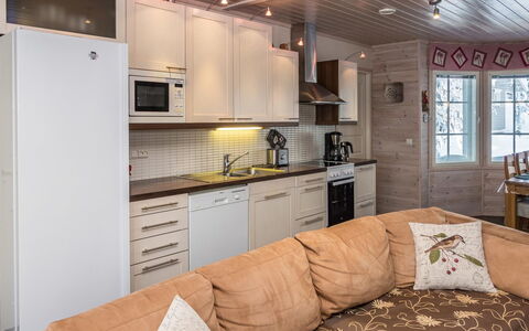 Vuosselinhovi C: Bois, Neige, Chalet, L'Hiver, Toit, Domicile, Gelé, Cabane En Rondins, Siding, Pente