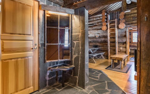 Seitsemän Savua 3: Bois, Neige, Chalet, L'Hiver, Toit, Domicile, Gelé, Cabane En Rondins, Siding, Pente