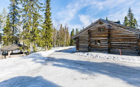 Seitsemän Savua 3: Neige, Bois, L'Hiver, Branche, Paysage, Chalet, Gelé, Toit, Cabane En Rondins, Mélèze