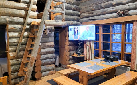 Rukakolo: Bois, Neige, Chalet, L'Hiver, Toit, Domicile, Gelé, Cabane En Rondins, Siding, Pente