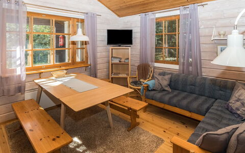 Ruka-Linkki 3A: Bois, Neige, Chalet, L'Hiver, Toit, Domicile, Gelé, Cabane En Rondins, Siding, Pente