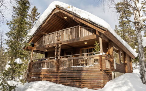 Mervinrinne: Bois, Neige, L'Hiver, Chalet, Gelé, Domicile, Cabane En Rondins, Mélèze, Siding
