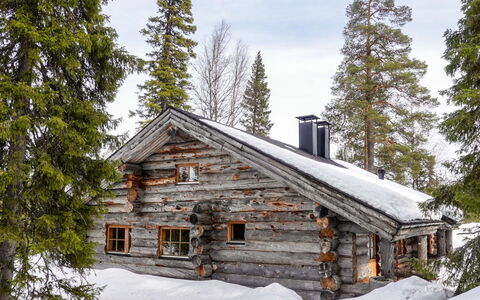 Kelo-Ville: Bois, Neige, L'Hiver, Chalet, Gelé, Domicile, Cabane En Rondins, Mélèze, Siding