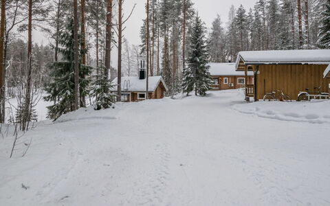 Salmensuu: Bois, Neige, L'Hiver, Chalet, Gelé, Domicile, Cabane En Rondins, Mélèze, Siding