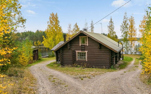 Rantalaukka: Bois, Neige, L'Hiver, Chalet, Gelé, Domicile, Cabane En Rondins, Mélèze, Siding