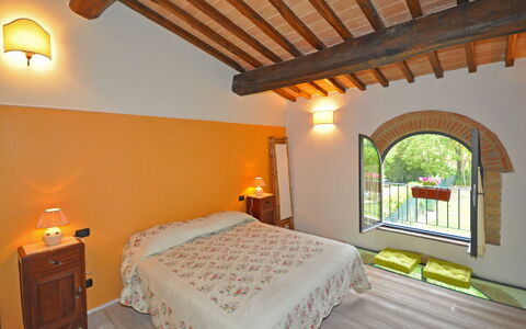 Villa Diletta: Chambre, Pièce, Propriété, Lit, Meubles, Bâtiment, Drap De Lit, Plafond, Maison, Design Intérieur