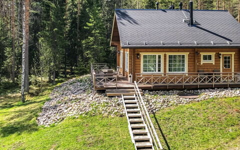 Inkeri: Bois, Neige, Chalet, L'Hiver, Toit, Domicile, Gelé, Cabane En Rondins, Siding, Pente