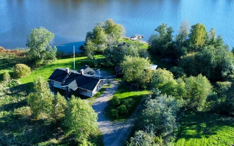 Rantatalo: Paysage, Banque, Chalet, Lac, Vue Du Ciel, Réservoir, Photographie Aérienne, Biens