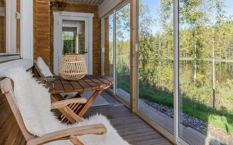 Koskenniska, Vaikon Loma 1: Bois, Chalet, Tache De Bois, Dur, Cabane En Rondins, Planche, Plafond, Matériau Naturel, Lumber, Batiments Jardin