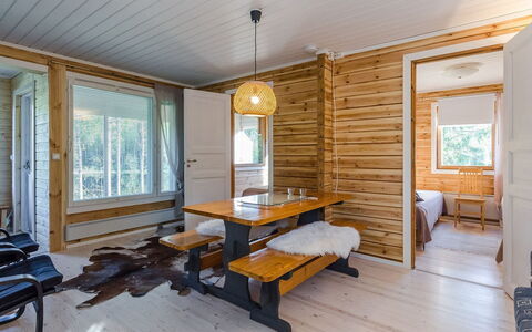 Koskenniska, Vaikon Loma 1: Bois, Chalet, Tache De Bois, Dur, Cabane En Rondins, Planche, Plafond, Matériau Naturel, Lumber, Batiments Jardin
