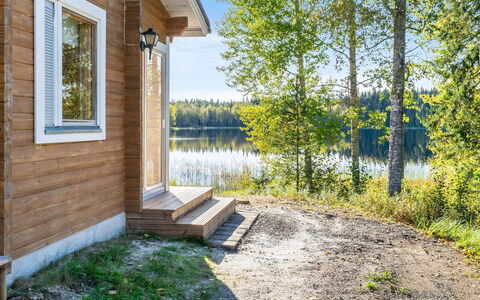 Jussinlahti, Vaikon Loma 6: Bois, Chalet, Siding, Cabane En Rondins, Tache De Bois, Dur, Planche, Lumber, Matériau Naturel, Batiments Jardin