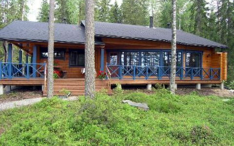 Mustikka: Bois, Neige, L'Hiver, Chalet, Gelé, Domicile, Cabane En Rondins, Mélèze, Siding