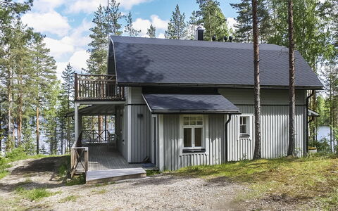 Eemilin Huvila: Bois, Neige, L'Hiver, Chalet, Gelé, Domicile, Cabane En Rondins, Mélèze, Siding
