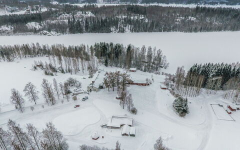 Illanvirkku: Bois, Neige, L'Hiver, Chalet, Gelé, Domicile, Cabane En Rondins, Mélèze, Siding
