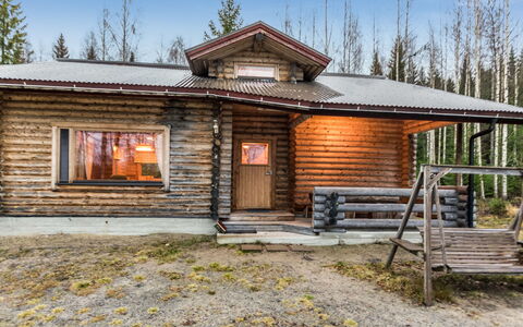Heporanta: Bois, Neige, L'Hiver, Chalet, Gelé, Domicile, Cabane En Rondins, Mélèze, Siding