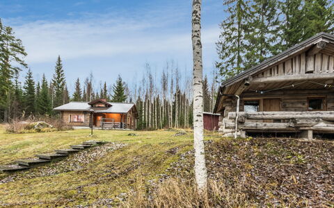 Heporanta: Bois, Neige, L'Hiver, Chalet, Gelé, Domicile, Cabane En Rondins, Mélèze, Siding