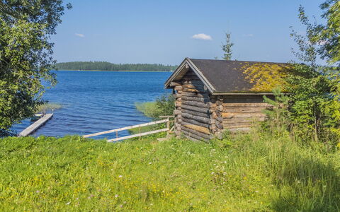 Karjalan Kelohuvila: Bois, Neige, L'Hiver, Chalet, Gelé, Domicile, Cabane En Rondins, Mélèze, Siding