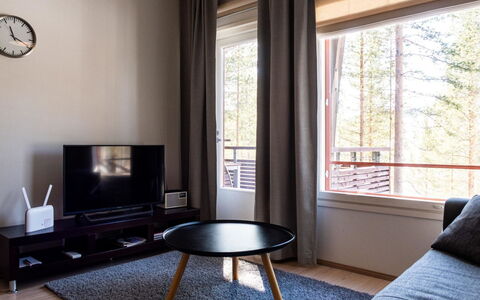 Vuokatti Cabin 16: Voie Navigable, Banque, Cours D'Eau, Lac, Chalet, Forêt, Canal, Réservoir, Cabane En Rondins