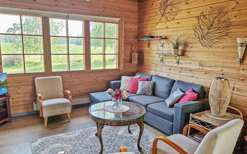 Annas Beach: Bois, L'Hiver, Neige, Domicile, Chalet, Gelé, Siding, Cabane En Rondins, La Glace