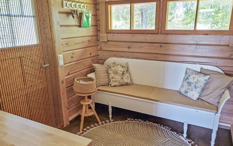 Annas Beach: Bois, L'Hiver, Neige, Domicile, Chalet, Gelé, Siding, Cabane En Rondins, La Glace