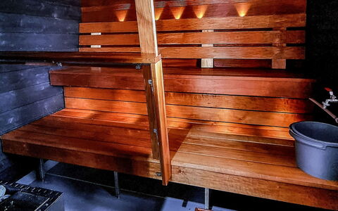 Minervahovi: Tache De Bois, Dur, Sauna, Planche, Vernis, Lumber