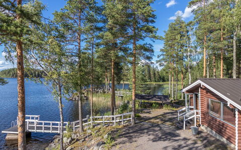 Unnukkamaja: Chalet, Maison, Domicile, Batiments Jardin, Siding, Cabane En Rondins, Ferme, Biens, Cabanon, Cour