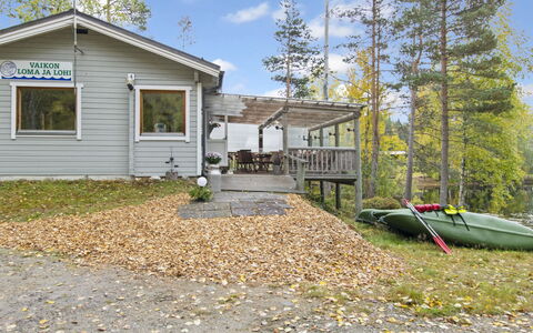 Niemenkärki, Vaikon Loma 8: Bois, Chalet, Cabane En Rondins, Forêt, Cabanon, Batiments Jardin, Mélèze, Des Bois, Tache De Bois