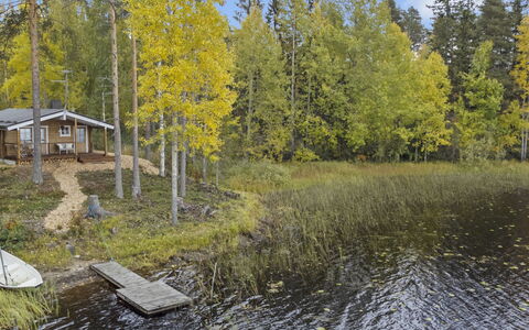 Lahdenpohja, Vaikon Loma 7: L'Eau, Arbre, Plan D'Eau, Environnement Naturel, La Nature, Paysage Naturel, Banque, Paysage, Forêt