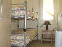 Chambre avec lits superposés