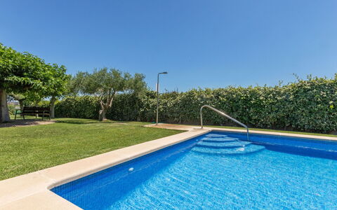 Mas Rovira 8: Bleu, Piscine, L'Eau, Composite, Loisir, Recours, Ombre, Aménagement Paysager, Jardin, Caractéristique De L'Eau