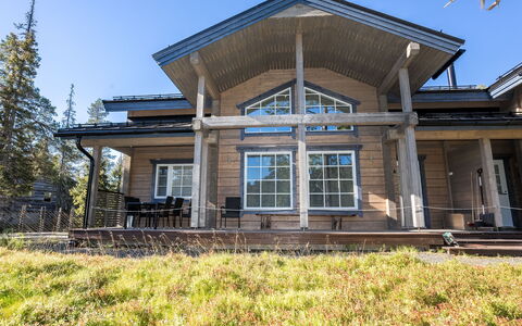 Rukan Villa Lux a: Neige, Bois, L'Hiver, Chalet, Maison, Toit, Domicile, Gelé, Cabane En Rondins, Brindille
