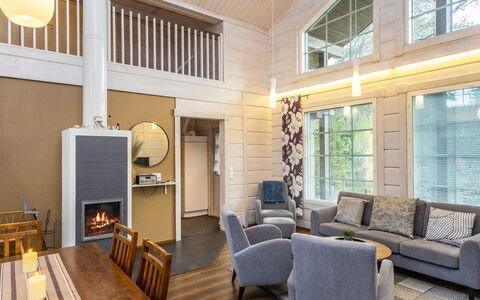 Rukan Villa Lux a: Neige, Bois, L'Hiver, Chalet, Maison, Toit, Domicile, Gelé, Cabane En Rondins, Brindille