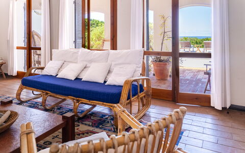 Casa Dei Lentischi: Meubles, Bois, Chaise, Mer, Océan, Dur, Tache De Bois, Mobilier De Jardin, Balcon, Recours