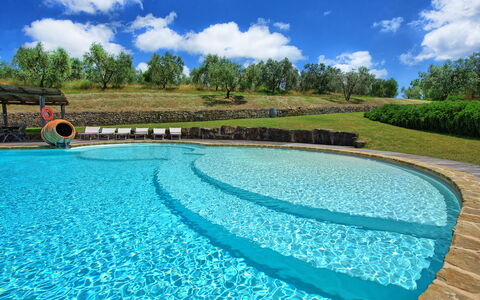 Villa Ferdinando: Nuage, Ciel, L'Eau, Plante, Jour, Piscine, La Nature, Bleu Azur, Paysage Naturel, Arbre