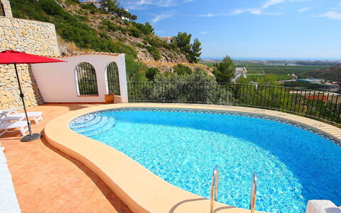 Del Azahar: Piscine, Propriété, Bleu Azur, Immobilier, Bâtiment, Vacances, Maison, Recours, Villa, Loisir