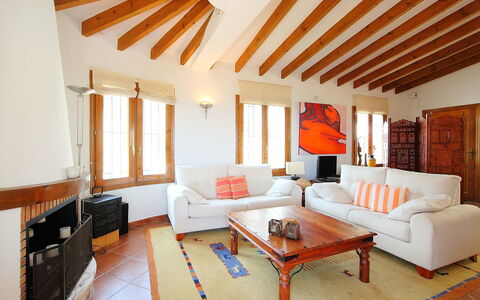 Del Azahar: Pièce, Propriété, Design Intérieur, Salon, Meubles, Bâtiment, Orange, Maison, Plafond, Immobilier