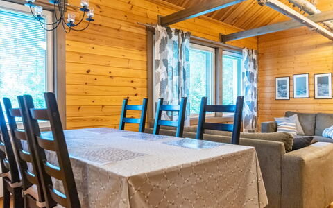 Runoniekka: Bois, Neige, Chalet, L'Hiver, Toit, Domicile, Gelé, Cabane En Rondins, Siding, Pente