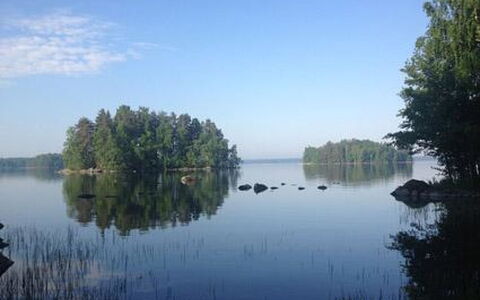 Kivilahti: Voie Navigable, Banque, Cours D'Eau, Lac, Chalet, Forêt, Canal, Réservoir, Cabane En Rondins