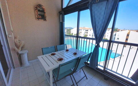 Fréjus 910: Appartement, Balcon, Condominium, Ombre, Piscine, Hôtel, Marina