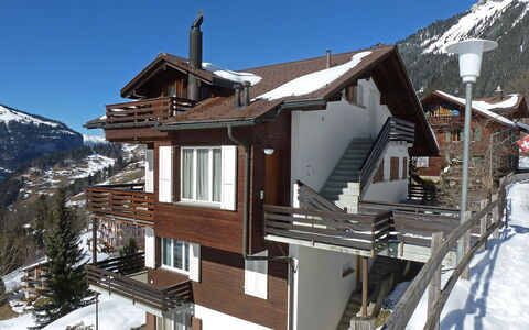 Melodie Apt.w: Neige, Propriété, L'Hiver, Montagne, Station De Montagne, Toit, Bâtiment, Village De Montagne, Maison, Chaîne De Montagnes