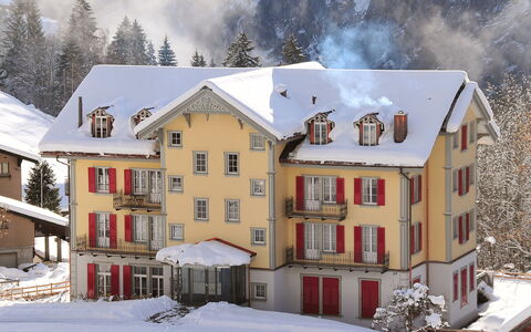 Mittaghorn Apt.8: Bâtiment, Propriété, Neige, Fenêtre, Plante, Monde, Maison, Architecture, Biome, Arbre