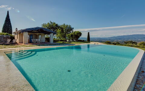 Villa Agazzi: Piscine, Propriété, Maison, Bleu Azur, Immobilier, Vacances, L'Eau, Bâtiment, Biens, Villa