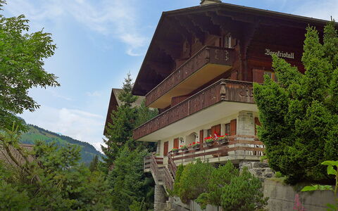 Bergkristall Apt. P: Ciel, Nuage, Bâtiment, Plante, Propriété, Fenêtre, Arbre, Végétation, Maison, Zone Rurale