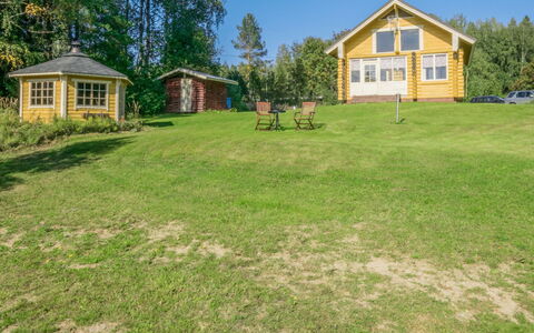 Ahvenranta: Arbre, Banque, Maison, Chalet, Lac, Étang, Forêt, Cabane En Rondins