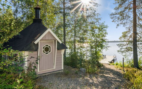 Kärkiniemi: Bois, L'Hiver, Neige, Domicile, Chalet, Gelé, Siding, Cabane En Rondins, La Glace