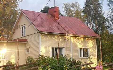 Villa Vuorenpää: Arbre, Banque, Maison, Chalet, Lac, Étang, Forêt, Cabane En Rondins