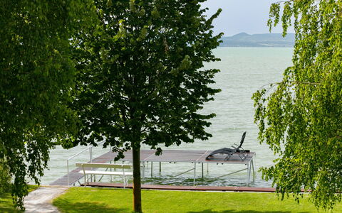 Balatonlelle 130: L'Eau, Plante, Vert, Arbre, Paysage Naturel, Branche, Ombre, Lot Terre, Herbe, Plan D'Eau